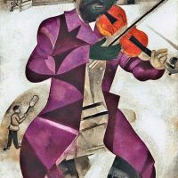 Marc Chagall The Green Violonist