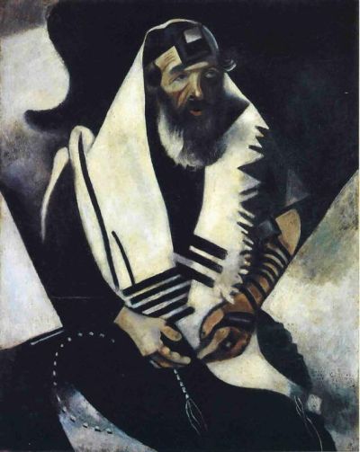 art oil painting reproduction of  Marc Chagall The Praying Jew museum quality handmade