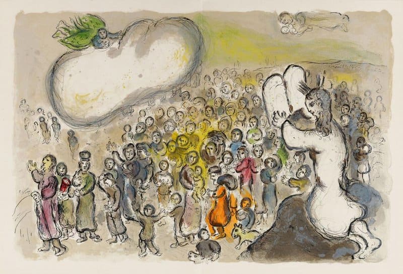 Marc Chagall The Story Of The Exodus - Version 2 museum quality