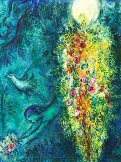 art oil painting reproduction of  Marc Chagall Untitled - 1961 museum quality handmade