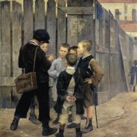 Maria Bashkirtseff La Reunion - 1884