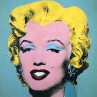 Warhol - Marilyn By Andy Warhol artwork on canvas