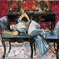 Mario Oddone Cavaglieri Julietta The Artist Wife 1914