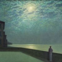 Mario Reviglione Notturno Metafisico Alassio Ca. 1912