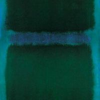 Mark Rothko Blue Green Blue 1961 Hand Painted Reproduction