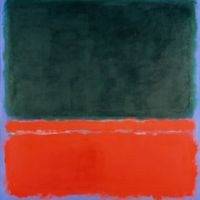Mark Rothko Green Red Blue 1955 Hand Painted Reproduction