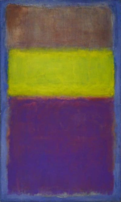 art oil painting reproduction of  Mark Rothko No.2 Yellow Center 1954 museum quality handmade