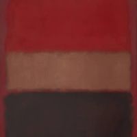 Mark Rothko No. 46 Black Ochre Red Over Red 1957