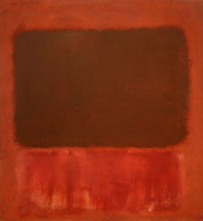 art oil painting reproduction of  Mark Rothko No 17 Mulberry And Brown 1958 museum quality handmade