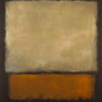 Mark Rothko Nr. 7 Dark Brown Grey Orange 1963