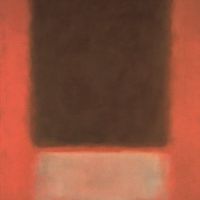 Mark Rothko Old Gold Over White 1956