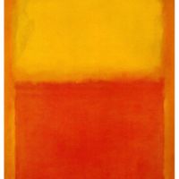 Mark Rothko Orange And Yellow 1956