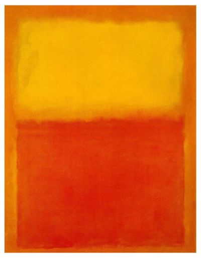 art oil painting reproduction of  Mark Rothko Orange And Yellow 1956 museum quality handmade