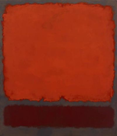 art oil painting reproduction of  Mark Rothko Orange Red And Red 1962 museum quality handmade