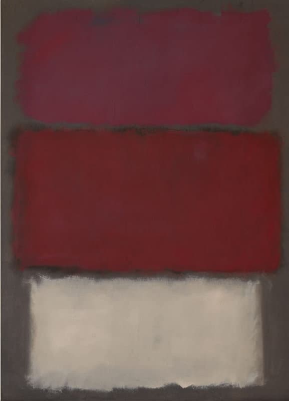 Mark Rothko S Untitled 1960 - Violet Red And White museum quality