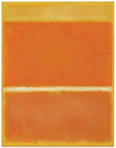 art oil painting reproduction of  Mark Rothko Saffron 1957 museum quality handmade