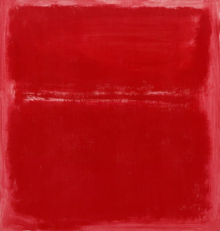 Mark Rothko Sans Titre 1970 - Derni Re Oeuvre Avant Sa Mort museum quality