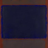 Mark Rothko Untitled - Umber Blue Umber Brown - 1962