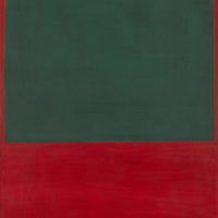 Mark Rothko Untitled Grey And Light Red 1956
