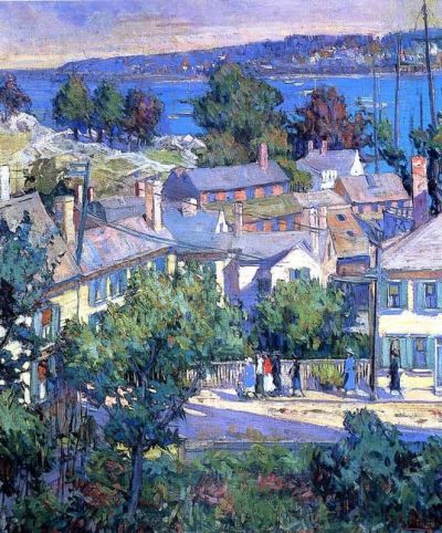 art oil painting reproduction of  Mary Bradais Titcomb Dimanche Matin - 1927 museum quality handmade