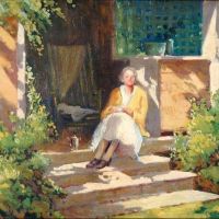 Mary Brandish Titcomb Morning Coffee