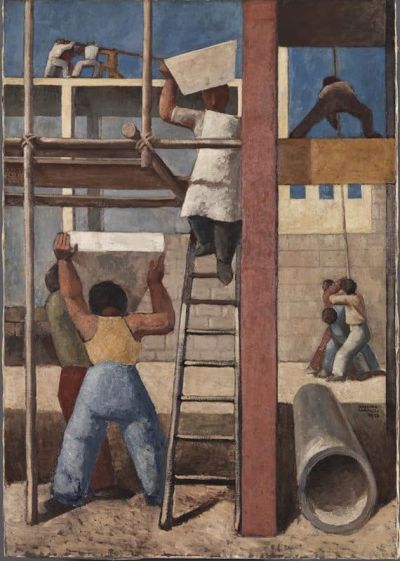 art oil painting reproduction of  Massimo Campigli The Builders 1928 museum quality handmade