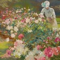 Matilda Browne Peonies Ca.1907