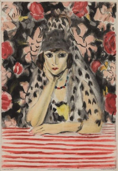 art oil painting reproduction of  Matisse Espagnole - The Spaniard - 1925 museum quality handmade