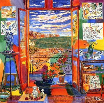 art oil painting reproduction of  Matisse Fenetre Ouverte - Colioure museum quality handmade