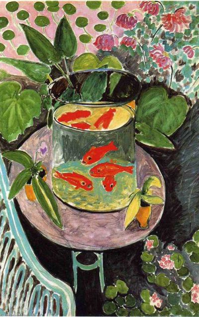 art oil painting reproduction of  Matisse Goldfish museum quality handmade