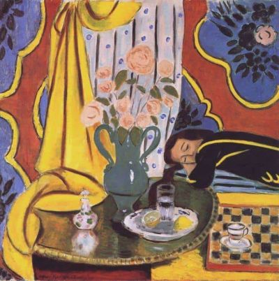 art oil painting reproduction of  Matisse Harmony In Yellow - 1927-28 museum quality handmade