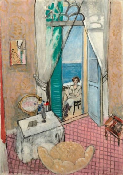 art oil painting reproduction of  Matisse Interior At Nice museum quality handmade