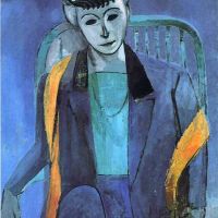 Matisse Portrait Of Madame Matisse Green Stripe