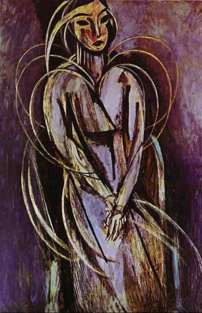 art oil painting reproduction of  Matisse Portrait Of Mlle Yvonne Landsberg museum quality handmade