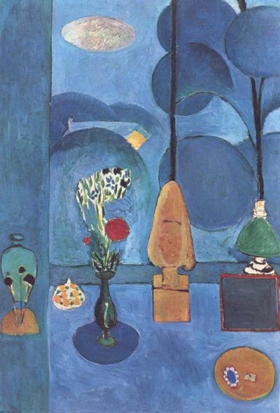 art oil painting reproduction of  Matisse The Blue Window museum quality handmade