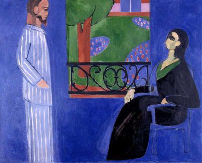 art oil painting reproduction of  Matisse The Conversation museum quality handmade