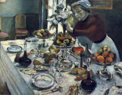 art oil painting reproduction of  Matisse The Dinner Table museum quality handmade