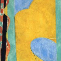 Matisse The Yellow Curtain