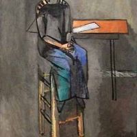 Matisse Woman On A High Stool
