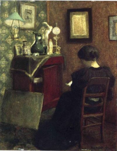 art oil painting reproduction of  Matisse Woman Reading museum quality handmade
