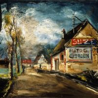 Maurice De Vlaminck Entree De La Ville - Entering The City - 1925