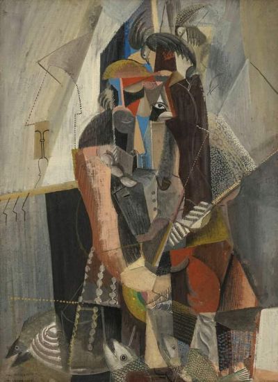 art oil painting reproduction of  Max Weber The Fisherman 1919 museum quality handmade