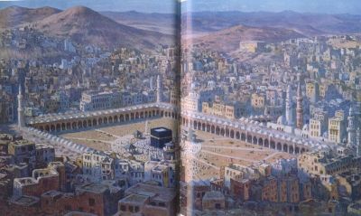 art oil painting reproduction of  Mekka Etienne Dinet 1918 museum quality handmade