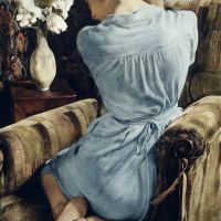 Michael Taylor Girl With Lilac 1979