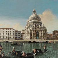 Michele Marieschi The Grand Canal With Santa Maria Della Salute Ca. 1738 - 1740