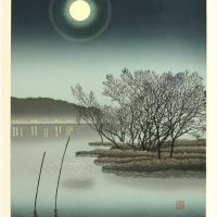 Miyamoto Shufu Moonlight On The Lake