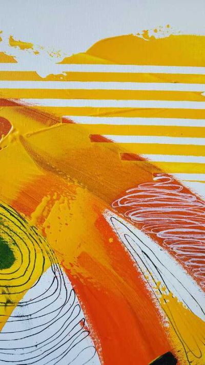 art oil painting reproduction of  Modern Abstract Wall Art - 2 museum quality handmade