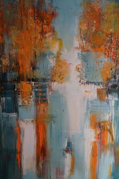 art oil painting reproduction of  Modern Abstract Wall Art - 7 museum quality handmade