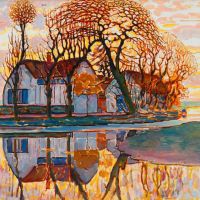 Mondrian Farm Near Duivendrecht