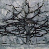 Mondrian Grey Tree 78 5 107 5